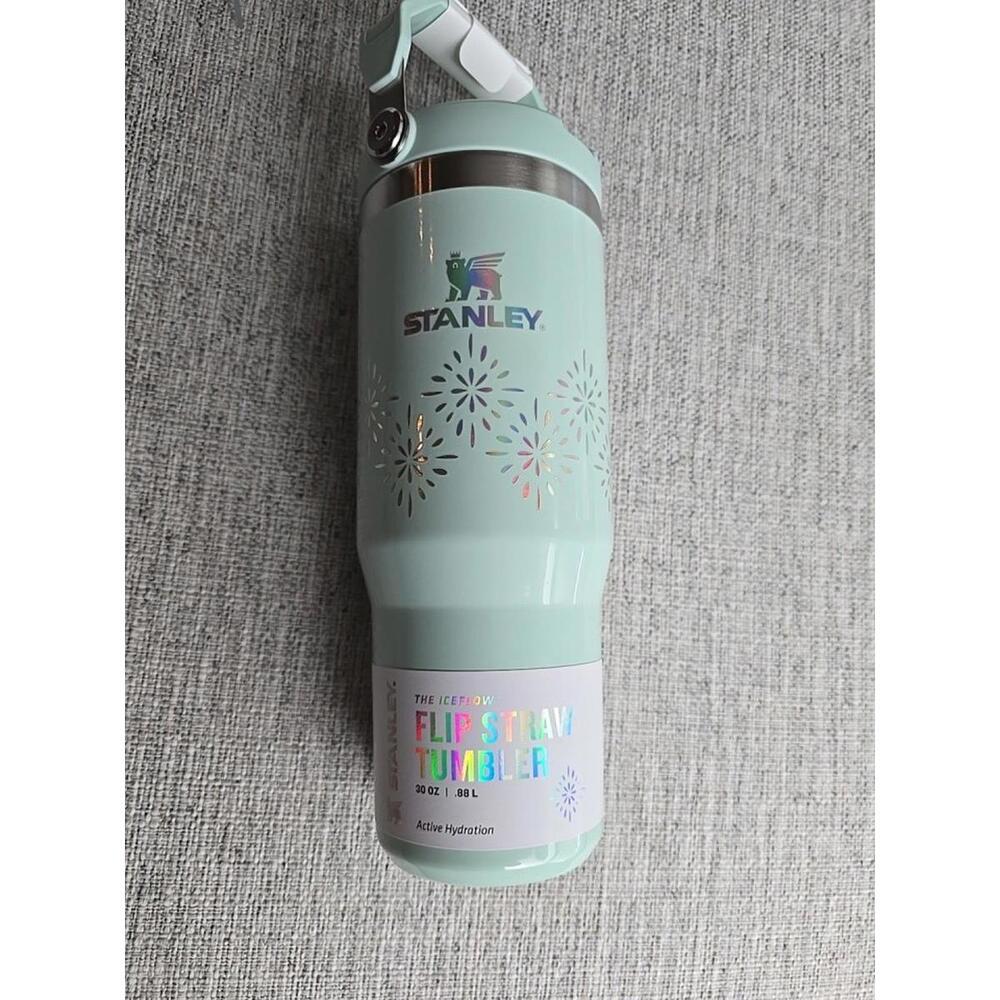 Stanley 30oz H2O Flip Straw Tumbler ❄️SEAGLASS GLOSS❄️ Winter Collection  NEW